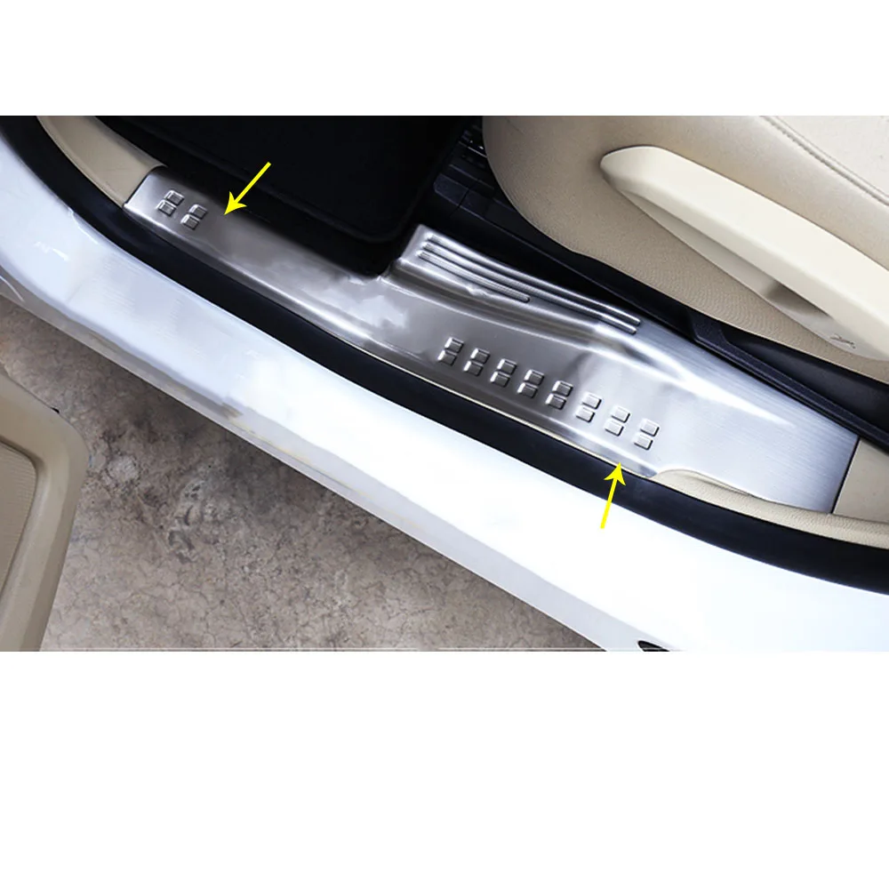 Для Ford EDGE 2015 2016 2017 2018 автомобильный Стайлинг из нержавеющей стали педаль порога