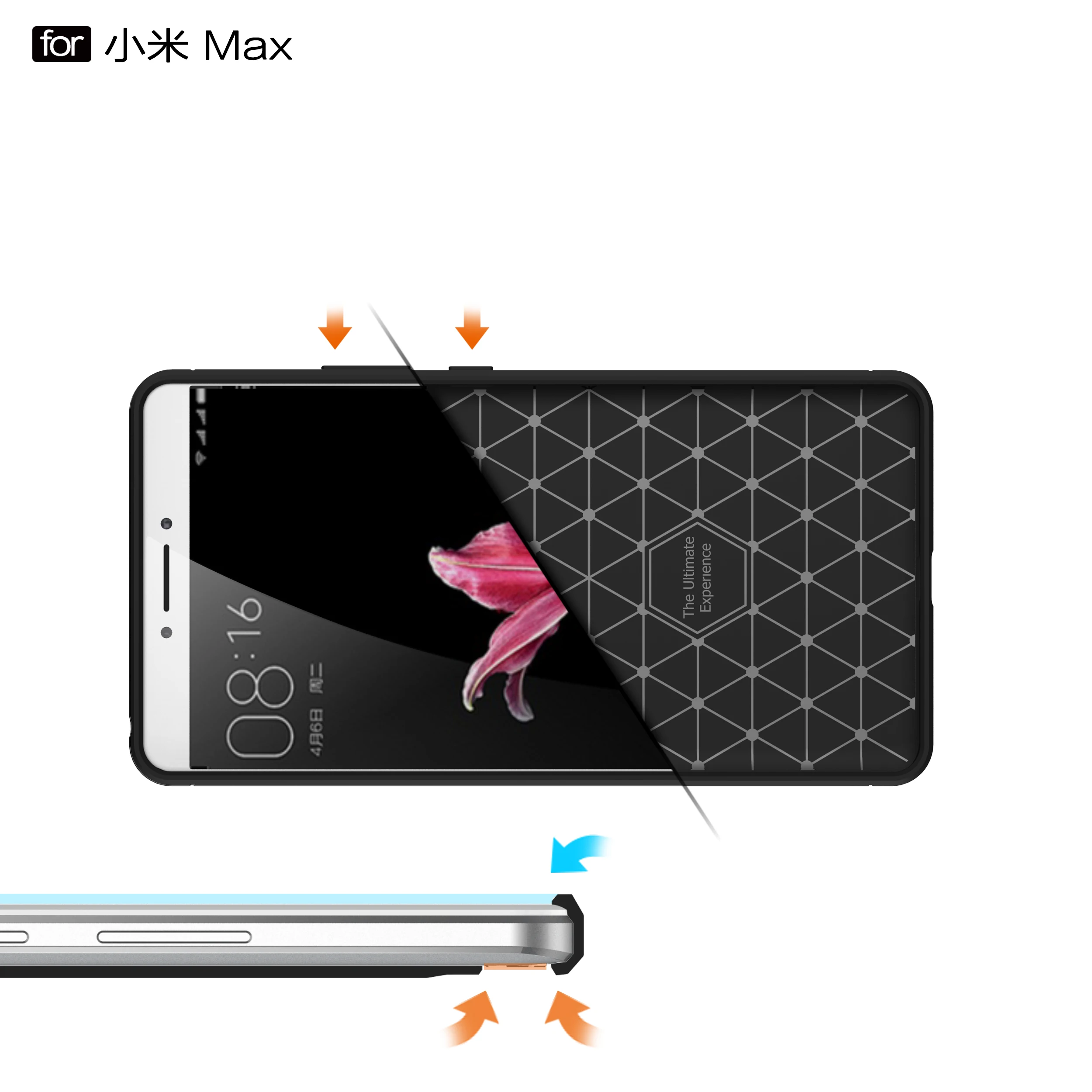 TPU Case for Xiaomi Mi Max 1 Max1 Dual Soft Silicone Carbon Fibe Mobile Phone Cover Hydrogen Mimax Capa |