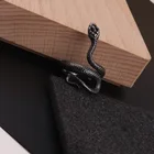 Кольцо в виде змеи, регулируемое, стереоскопическое, в ретро-стиле, кольца в виде змейки