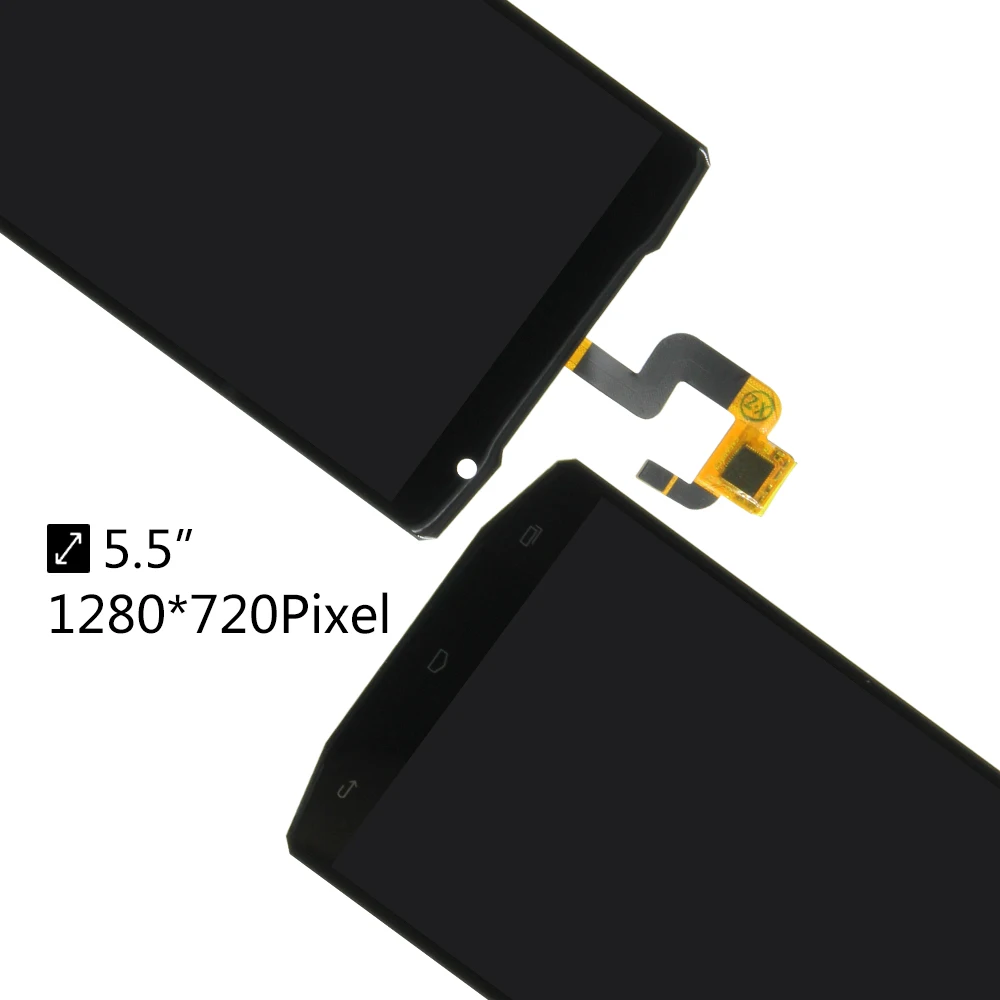 Srjtek 5 для oukitel k10000 k 10000 черный ЖК-дисплей + сенсорный экран стеклянная панель
