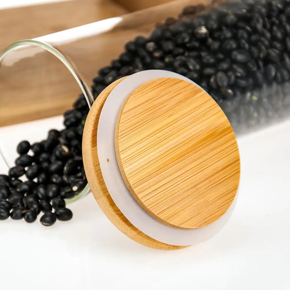 Кухонные принадлежности для хранения стеклянные емкости пищевых продуктов с