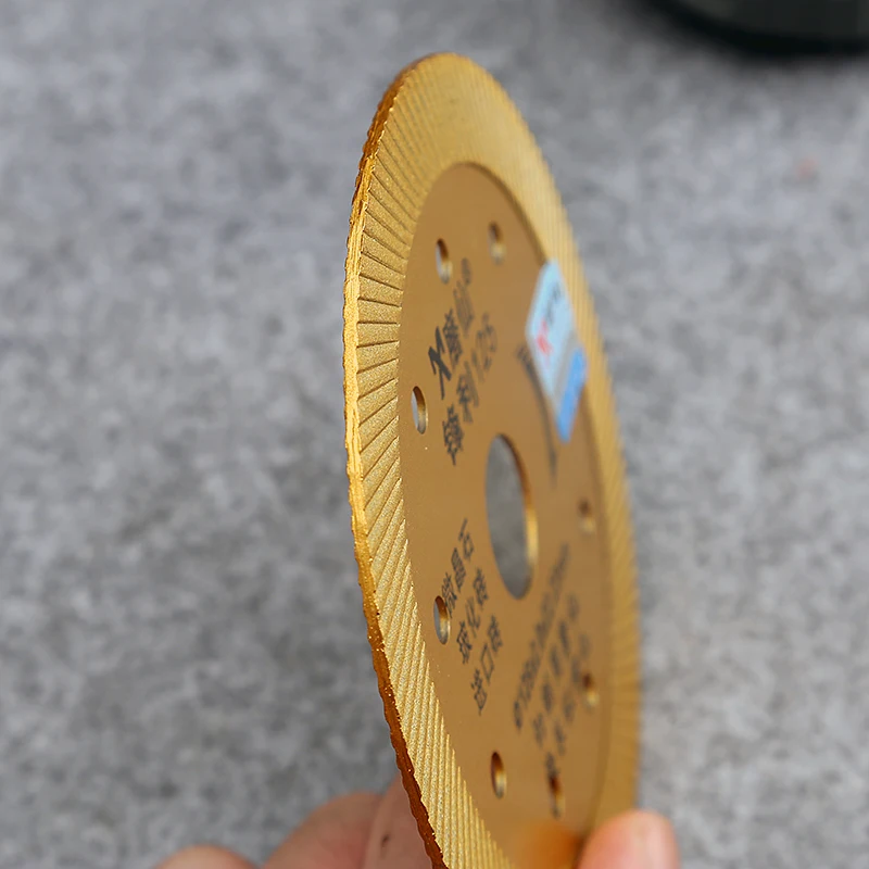 125 ультратонкий гофрированный режущий диск Алмазное лезвие для пилы сменяющее