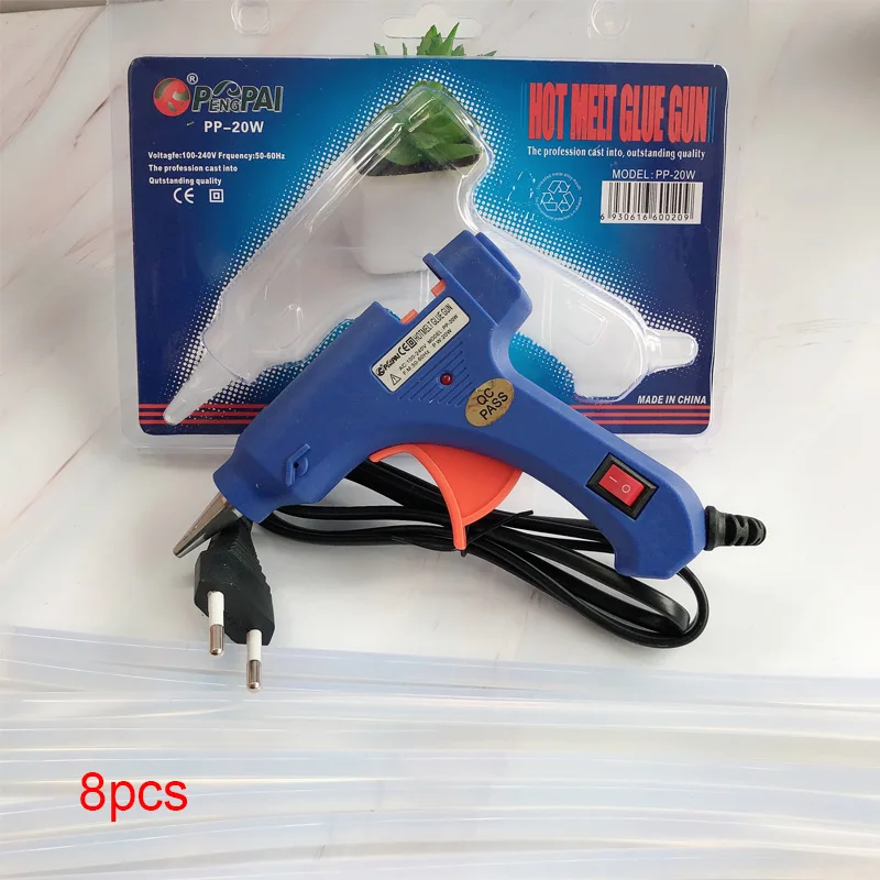 8pcs glue and 1p gun Искусственный розовый плюшевый мишка 35 см, форма розового мишки, Золотая Роза, медведь для дома, украшения для свадебной вечеринки, подарок на день Святого Валентина - Цвет: 8pcs glue and 1p gun