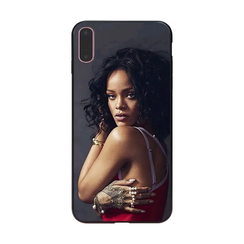 Чехол MaiYaCa Rihanna для iphone X 8 8plus 6S 6plus 5 5s 6s Plus 7 7plus|Чехлы-накладки| |