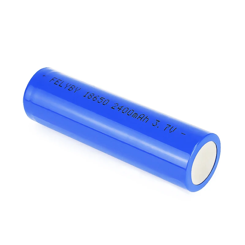 FELYBY 7 шт бренд 2400 mAh 100% емкость 18650 литий-ионная батарея 3 v литиевая аккумуляторная