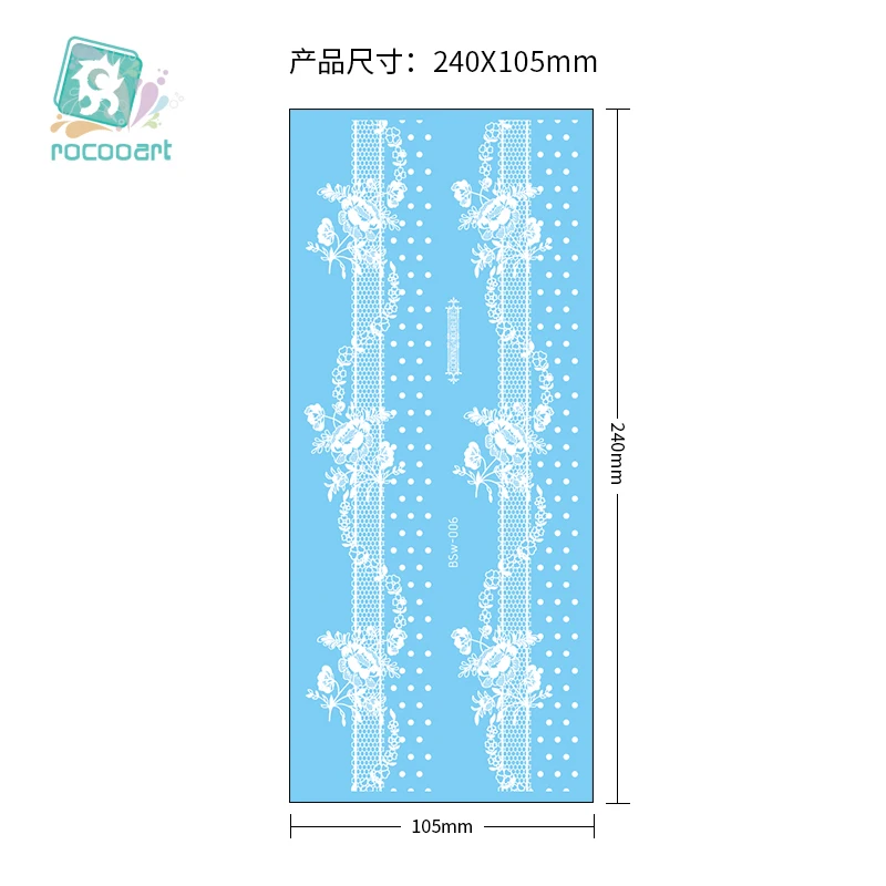 

Rocooart Sexy white Lace Leg chain Fake Flash Tattoo on Body and leg for Women Waterproof Temporary Tattoo Sticker