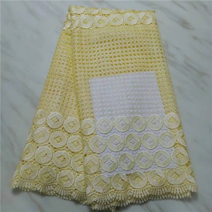 African Cotton Cord Lace Guipure Water Soluble For Party Dress High Quality pure Pink lace Fabric(16L-4-19 | Дом и сад