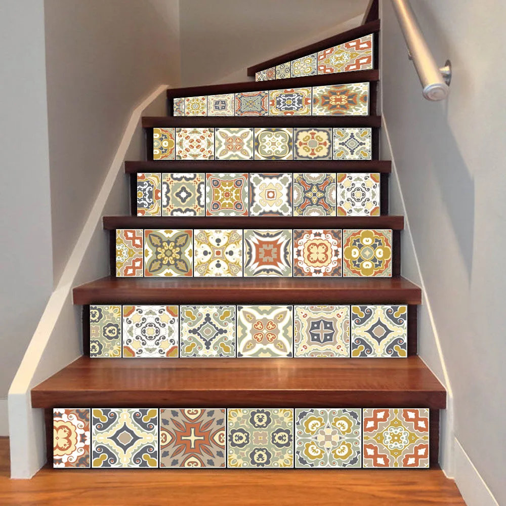 Наклейка для лестницы гостиной зала детской комнаты|Наклейки на стену| |