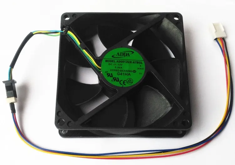 Новый ADDA 9025 9 см 4 линии для HP разъем AD0912UX-A7BGL 0.50A Вентилятор охлаждения