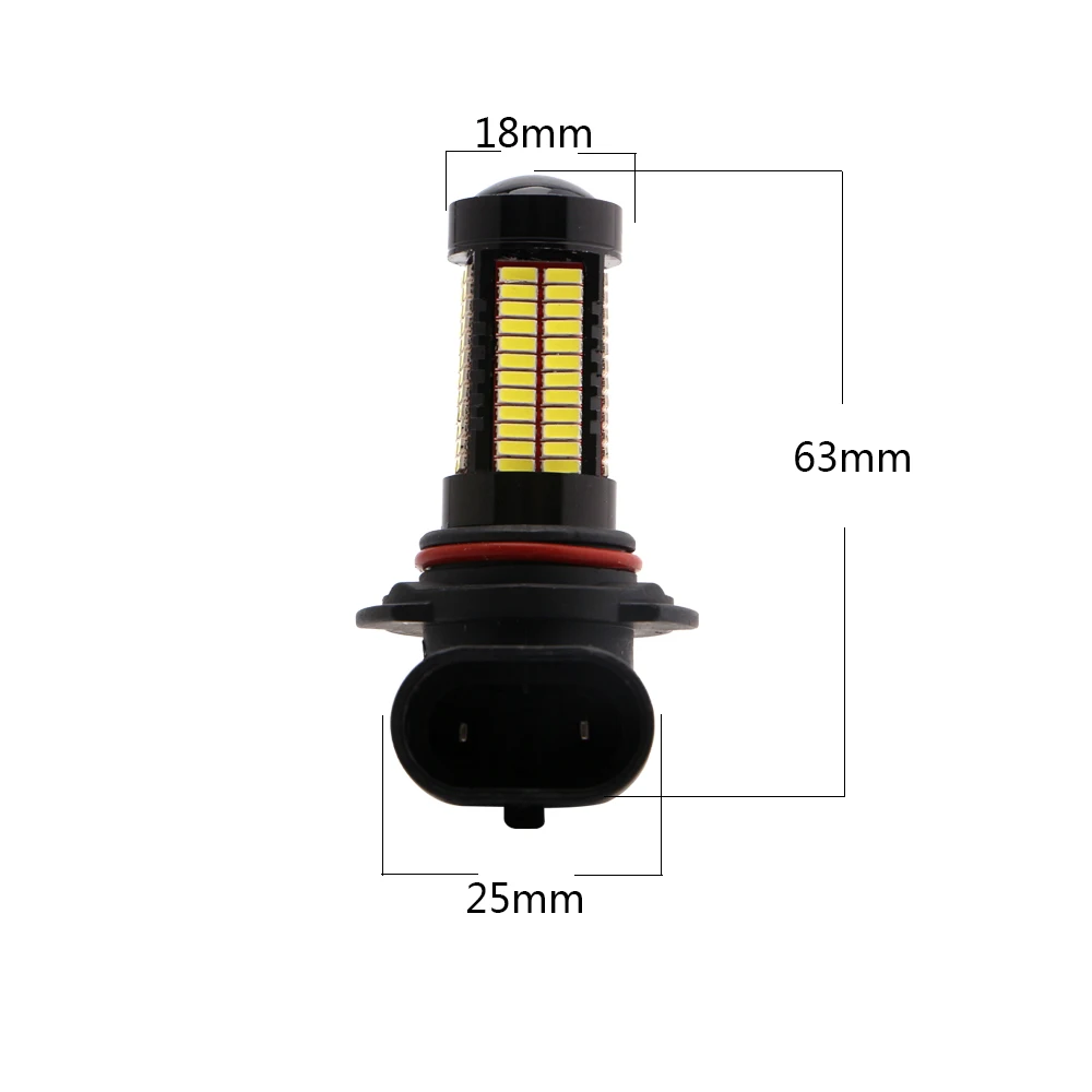 2шт 9 28 в 9005 9006 4014 106 SMD авто H4 H7 H11 P13W светодиодные лампы передние поворотные сигналы