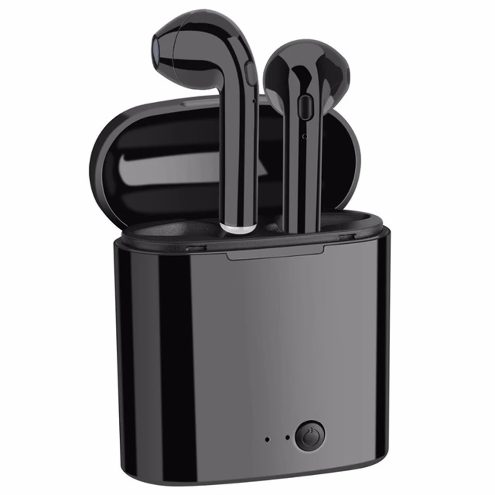 I7s TWS Мини Bluetooth беспроводные наушники стерео гарнитура с зарядным боксом
