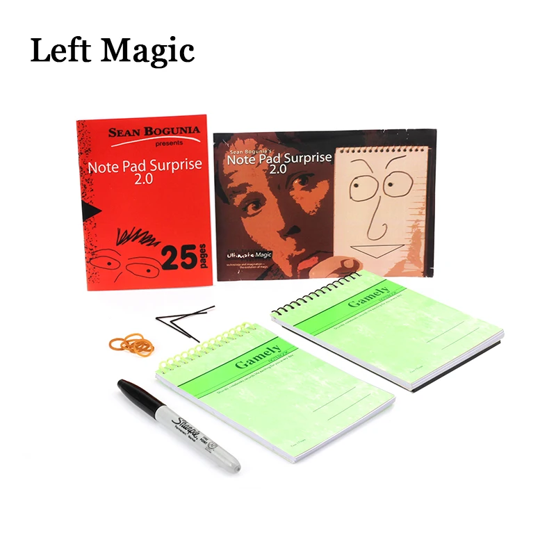 Note Pad Surprise 2 0 (DVD + Gimmick) волшебные трюки сцена крупным планом реквизиты забавные