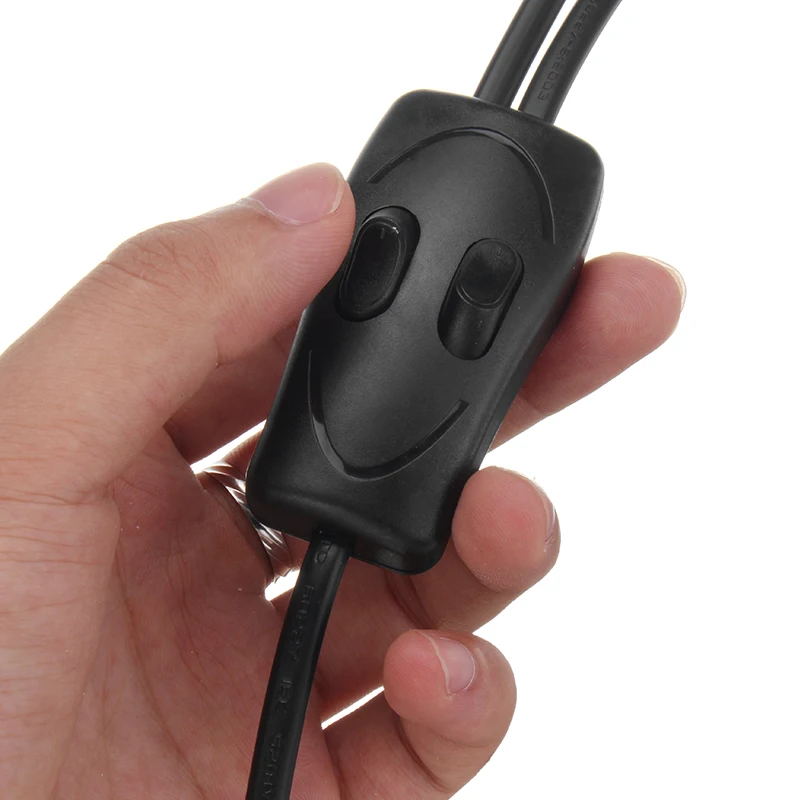 Вращающаяся Светодиодная лампа для парикмахерской в металлическую полоску |