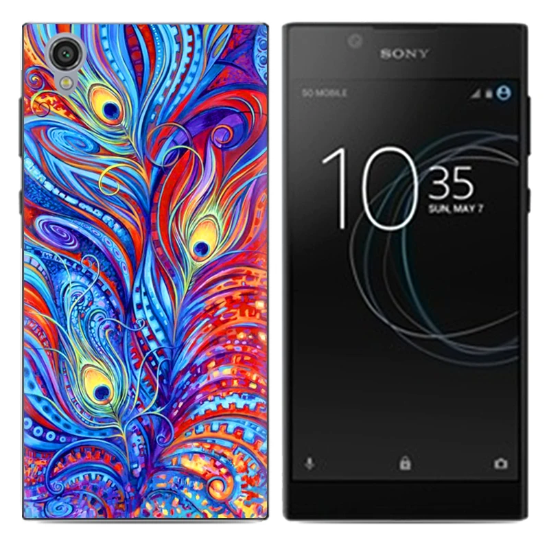 Phone Case For Sony Xperia L1 G3311 G3312 G3313 5.5-inch Cute Cartoon High Quality Painted TPU Soft Silicone Skin Back Cover |