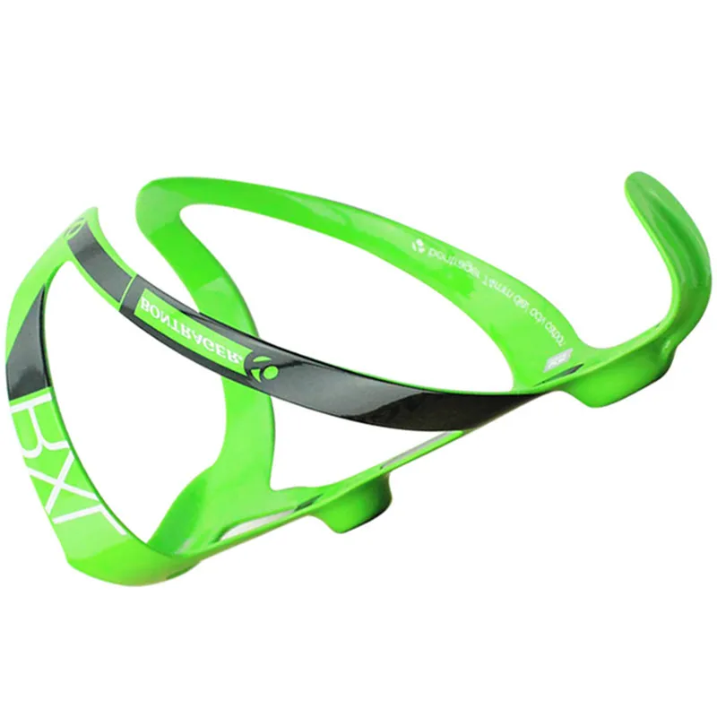 Carbon Water Bottle Cage Green White 