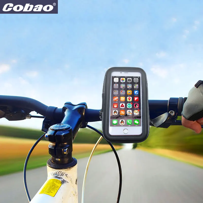 Universal Waterproof Mobile Cell Phone Bicycle Handlebar Mounting Stand Bracket Holder for Samsung Galaxy S6 / Edge Plus | Мобильные