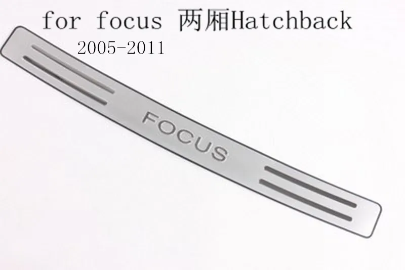 Защитная накладка на задний бампер из нержавеющей стали для ford focus 2005-2011 Стайлинг