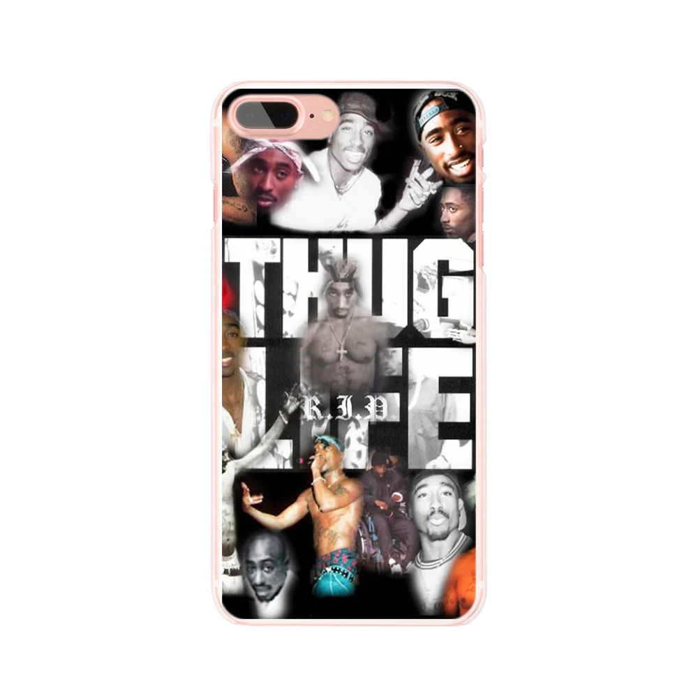 HAMEINUO 2pac Tupac и Biggie чехол для сотового телефона iphone 4 4s 5 5s SE 5c 6 6s 7 8 X plus|case for iphone|case 4case