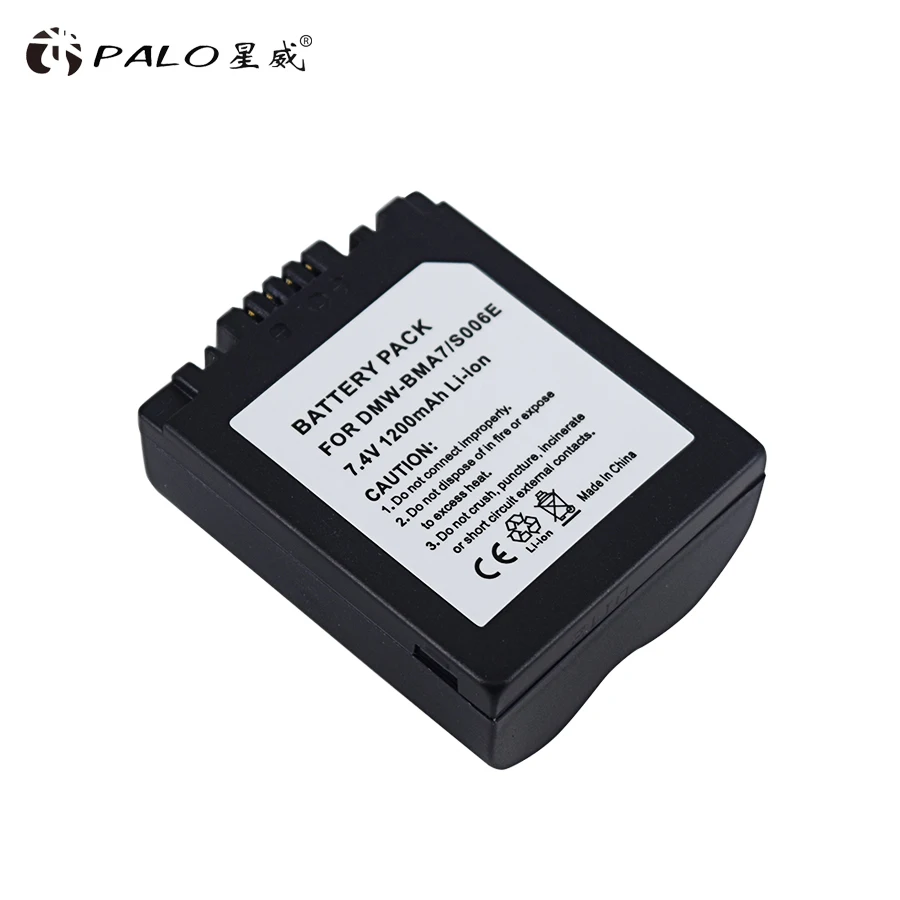 4Pcs CGA-S006 CGR CGA S006E S006 S006A DMW-BMA7 DMW BMA7 Battery for Panasonic DMC FZ7 FZ8 FZ18 FZ28 FZ30 FZ35 FZ38 FZ50 SLR images - 6