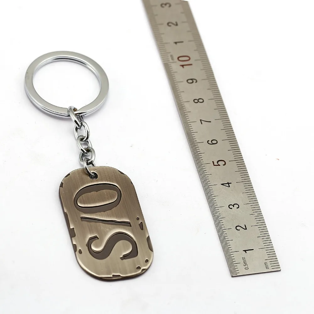 Головной убор в стиле гангста брелок S0 Cool Dog Tag круто с брелком-держателем для