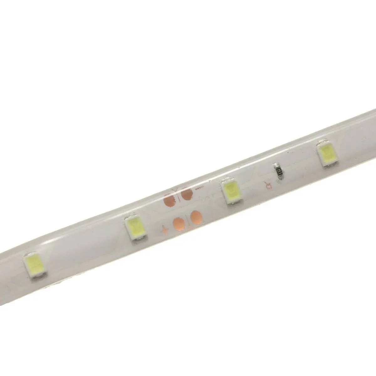 1 м 60 3528 SMD Водонепроницаемая светодиодная лента DC12V (белый)|Светодиодные лампы и