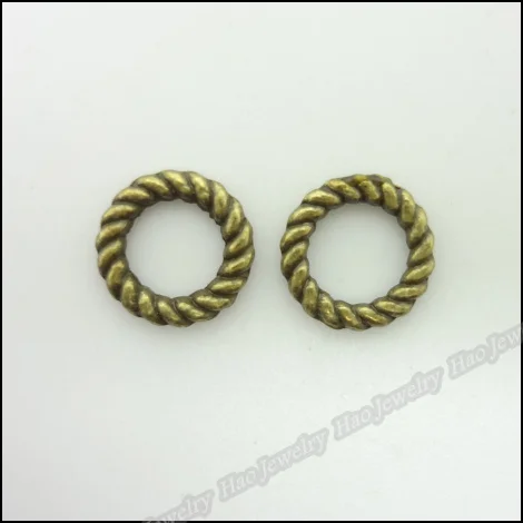 520 шт. винтажные подвески облегающие спаянные соединительные кольца подвеска