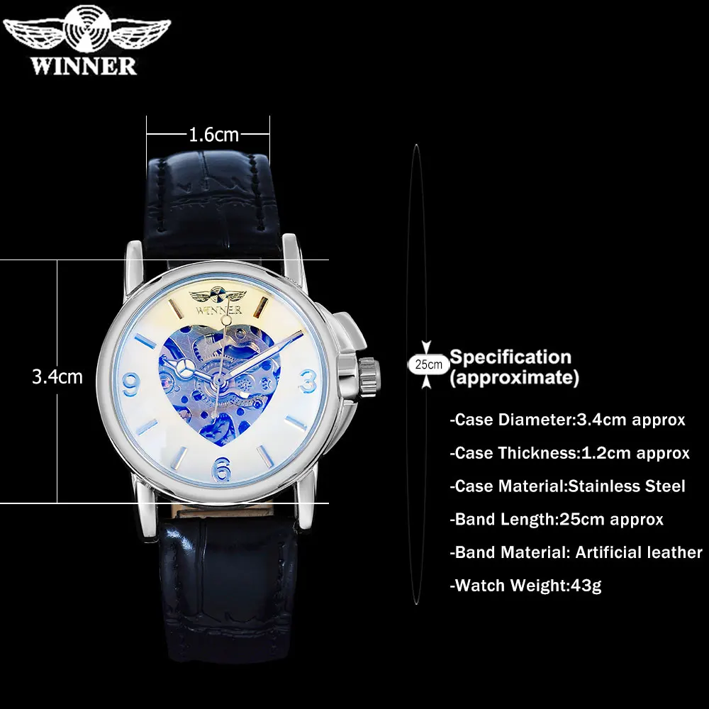 Часы скелетоны женские с арабскими цифрами на кожаном ремешке|watch genuine leather|leather