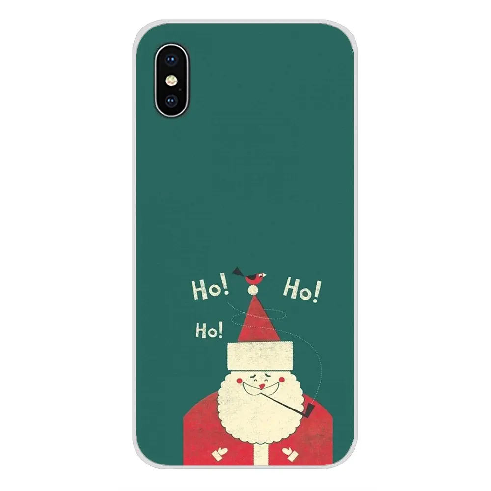 Мультяшный Рождественский Санта Клаус для LG G3 G4 Mini G5 G6 G7 Q6 Q7 Q8 Q9 V10 V20 V30 X Power 2 3 K10 K4 K8