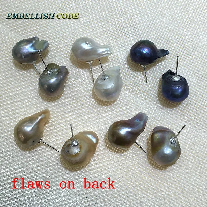 Жемчужные серьги гвоздики в стиле барокко|earring size|pearl stud earringsstud earrings |