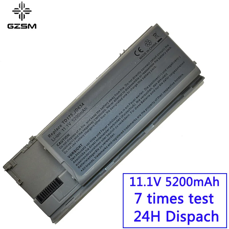 GZSM Аккумулятор для ноутбука D620 для Dell D630 D630 ATG D630 UMA D630c Аккумулятор для ноутбука M2300 TG226 UD088 JD634 D631N аккумулятор