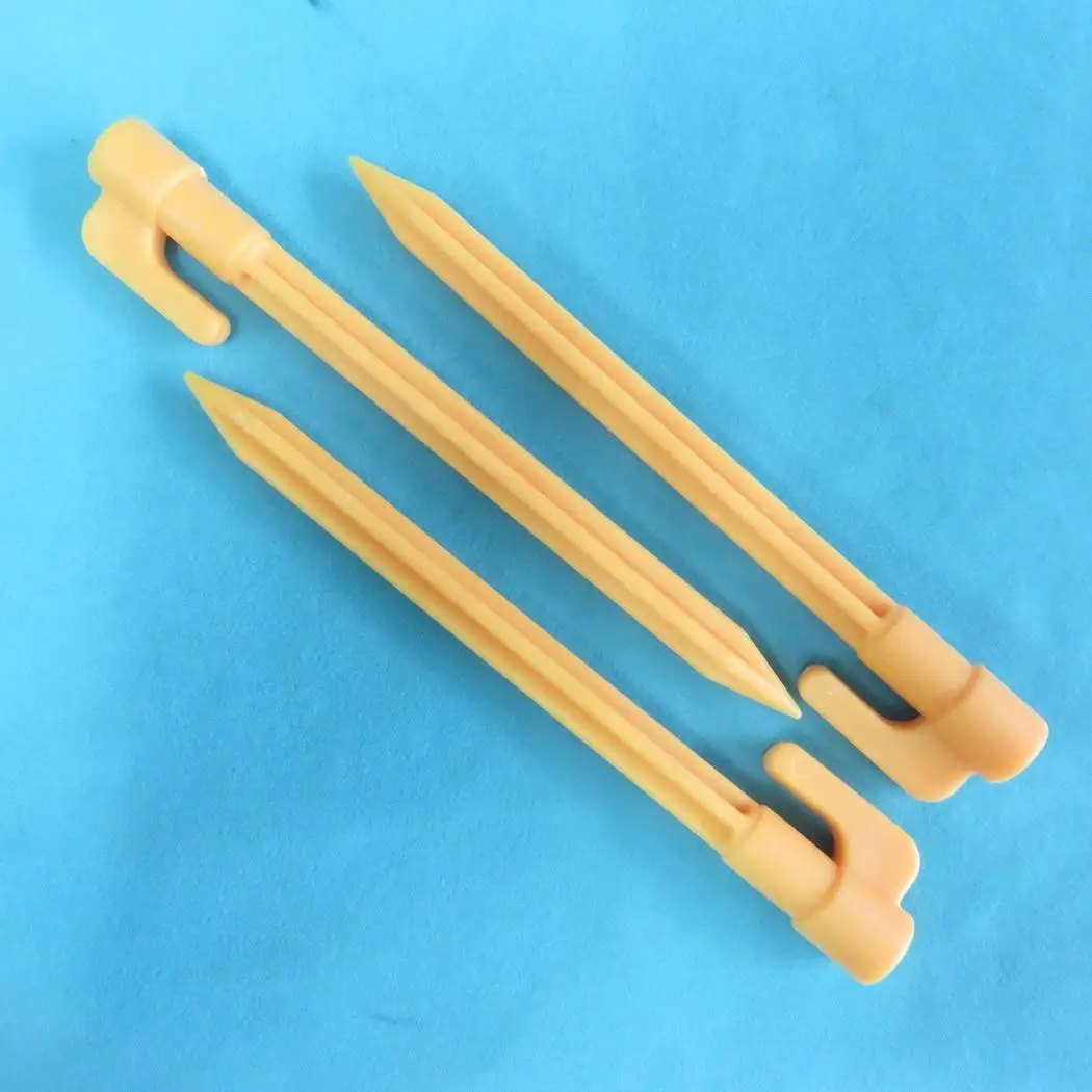 1 шт. палатки кемпинга колышки Открытый Палатка ногтей пляжные коврики