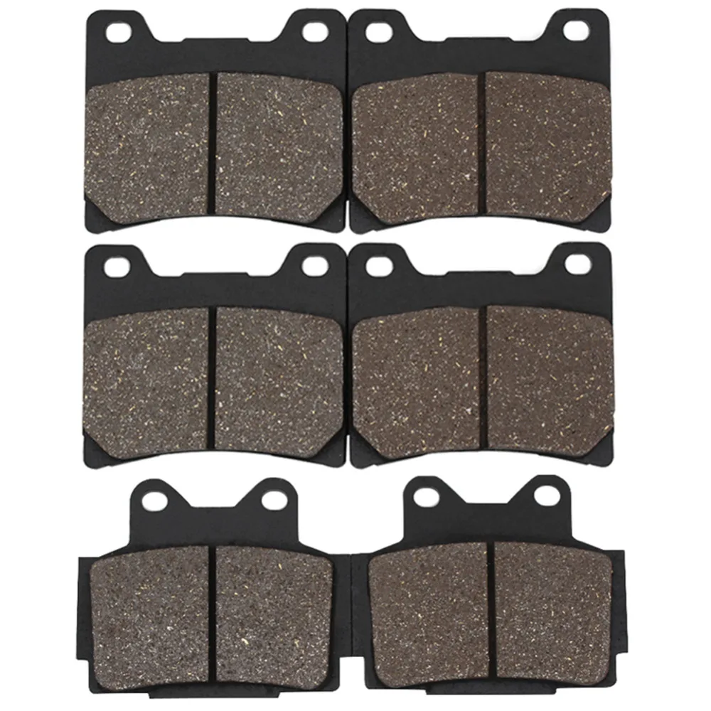 

Cyleto Motorcycle Front and Rear Brake Pads for Yamaha FZ400 FZ 400 N 1985 FZR400 FZR 400 Genesis 1986 FZ600 FZ 600 87-88