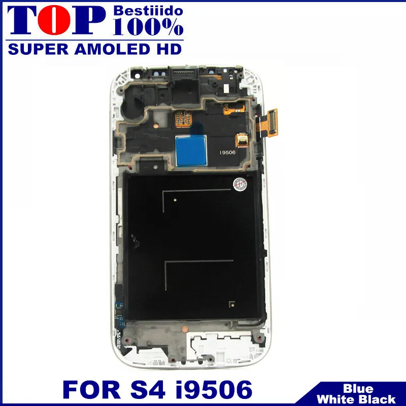 Для samsung Galaxy S4 i9506 lcd Super AMOLED HD дисплей кодирующий преобразователь сенсорного