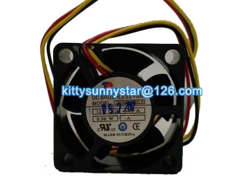 TC 4020 df0402012seln 12 В 0.96 Вт 0.08a 3 Провода вентилятор охлаждения 3500 переключатель