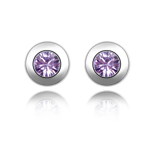 Женские серьги гвоздики с австрийским кристаллом 11 цветов s #82336|brand stud earrings|fashion