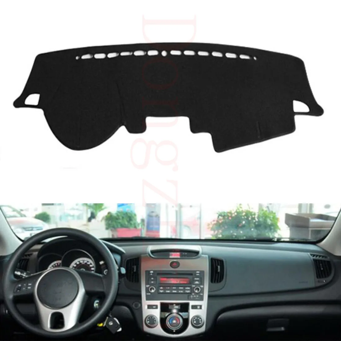Dongzhen подходит для Kia FORTE 2009 2014 крышка приборной панели автомобиля Избегайте Light Pad