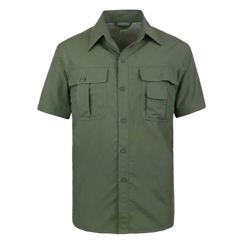 LIS ALICES Новая мужская армейская одежда Весенняя Военная Рубашка быстросохнущая