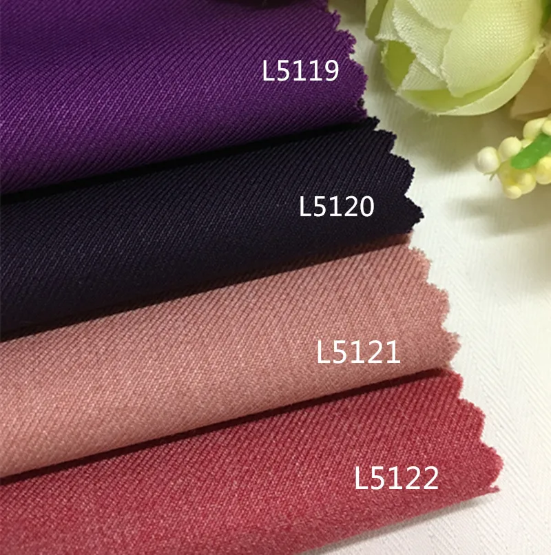 

Purple red worsted suit cloth fabric wrinkle high-grade suiting Coats Pants wide leg pants