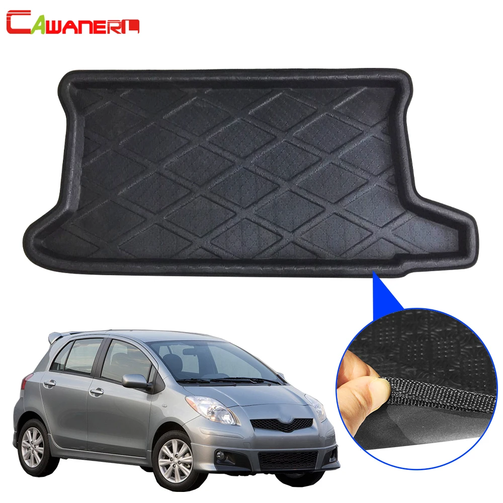 Коврик для багажника автомобиля Cawanerl коврик подкладка Стильный Toyota Yaris 2008 2009| |