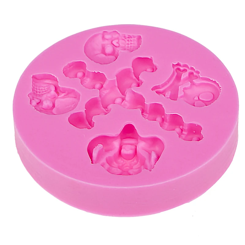 Силиконовая форма Череп для выпечки сделай сам|cake decorating tools|decorating toolsfondant moulds |