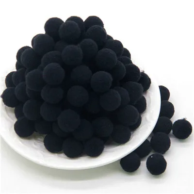 100 шт. 10/15/20/25 мм Мини пышная Нижняя Pom Poms помпонами ручной работы для детей игрушки свадебные Рождественский Декор DIY товары для шитья и рукоделия