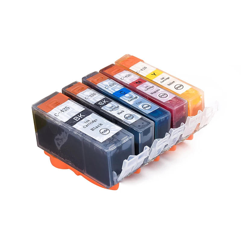 5PK PGI 425 CLI 426 чернильный картридж совместимый для Canon PIXMA IP4840/5140/5240/5340/MX714 принтер