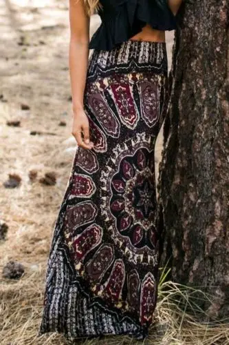 2019 новые модные летние женские Винтаж BOHO Цветочный пляжный отдых повседневное