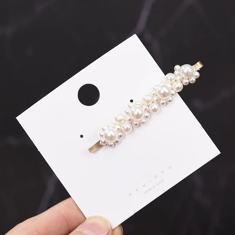 fashion Korean style Women Girls zinc alloy Metal metal wire-drawin Clip Combination Barrette Hairpin Hairs Styling Accessories | Украшения