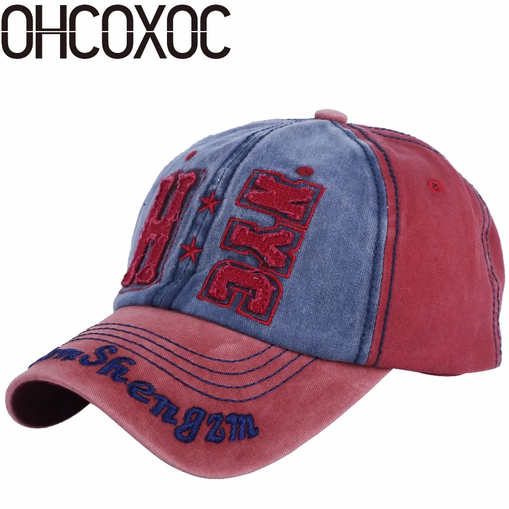 OHCOXOC/женская и мужская спортивная бейсболка шляпа хорошего качества из хлопка