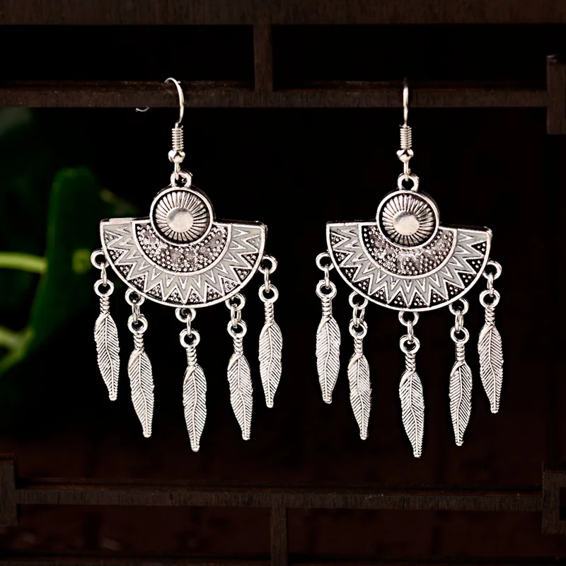 Новые Классические Этнические женские полукруглые серьги Jhumka винтажные