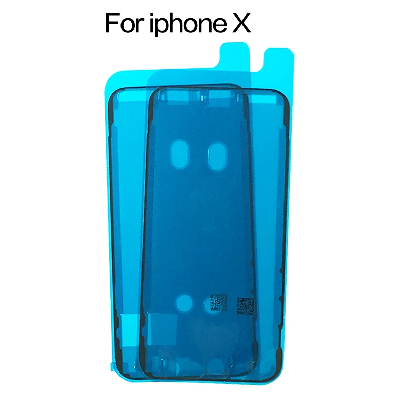 1 шт. Водонепроницаемый клей Стикеры для iphone 6s 6s плюс 7 8 7 плюс 8p X нарезана так, чтобы вы смогли клей 3M для iphone 7 7p ЖК-дисплей сенсорный экран Рамка лента Запчасти