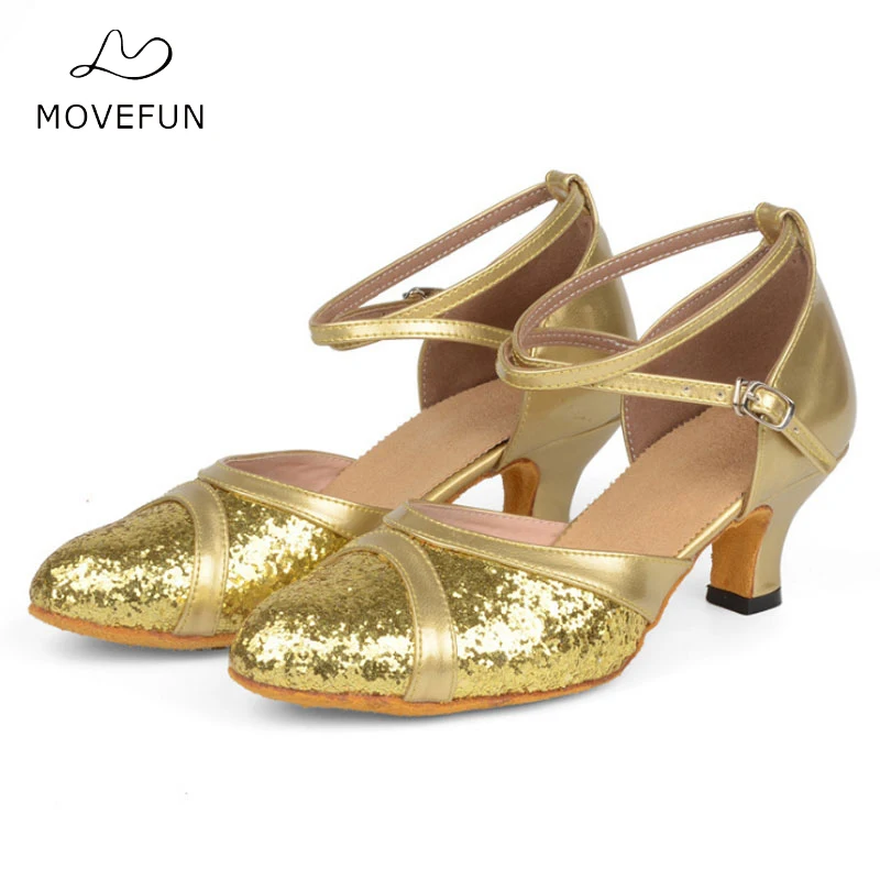 Movefun/бальные туфли для латинских танцев женская танцевальная обувь сальсы и
