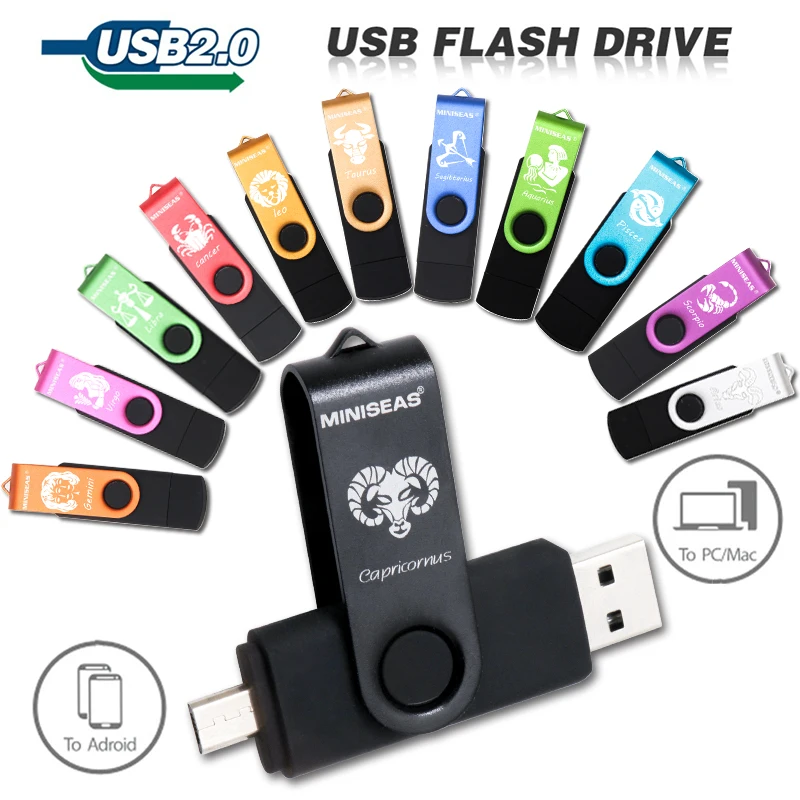 Usb флеш накопитель многофункциональная карта памяти Флеш 12 созвездий Флешка usb 32