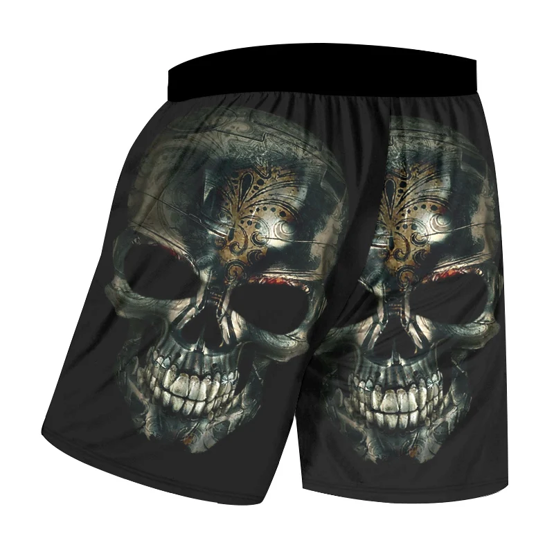 OGKB унисекс Beachshorts черный принт череп 3D доска Bebermuda шорты для женщин/мужчин с